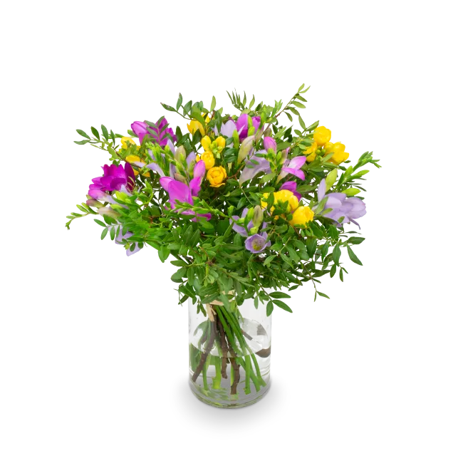 bouquet of freesia